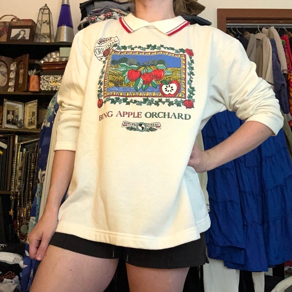 90s Apple Orchard Sweatshirt - Picture 7 of 14